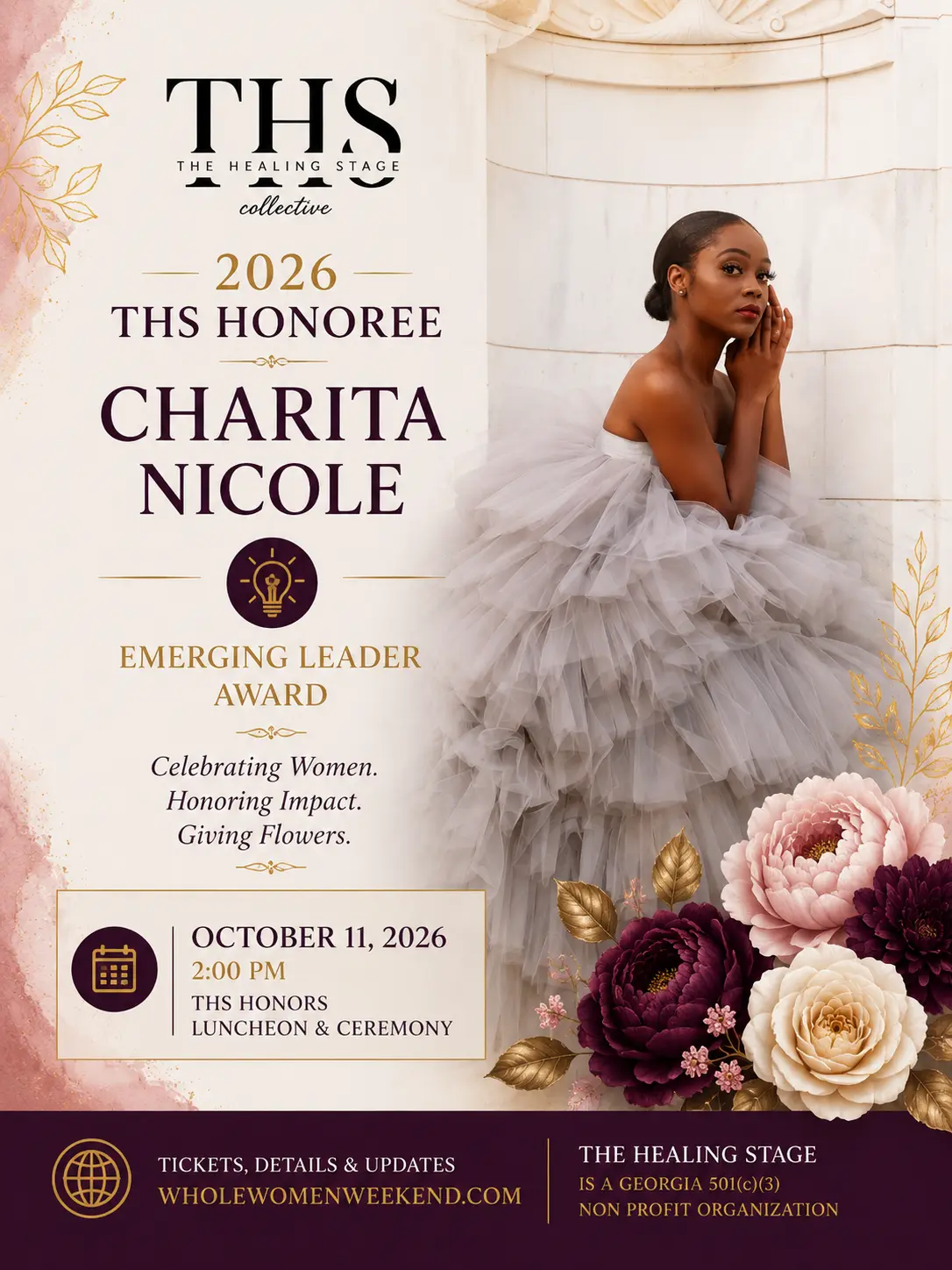 Charita Nicole, 2026 THS Honoree — Emerging Leader Award