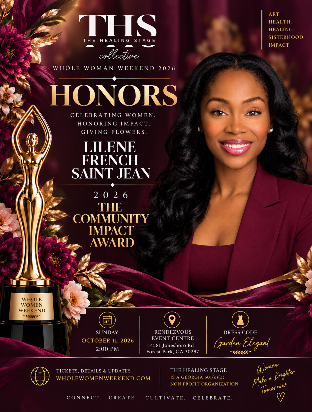 Lilene French Saint Jean, 2026 THS Honoree — Community Impact Award