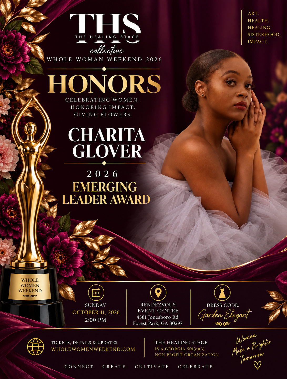 Charita Glover, 2026 THS Honoree — Emerging Leader Award