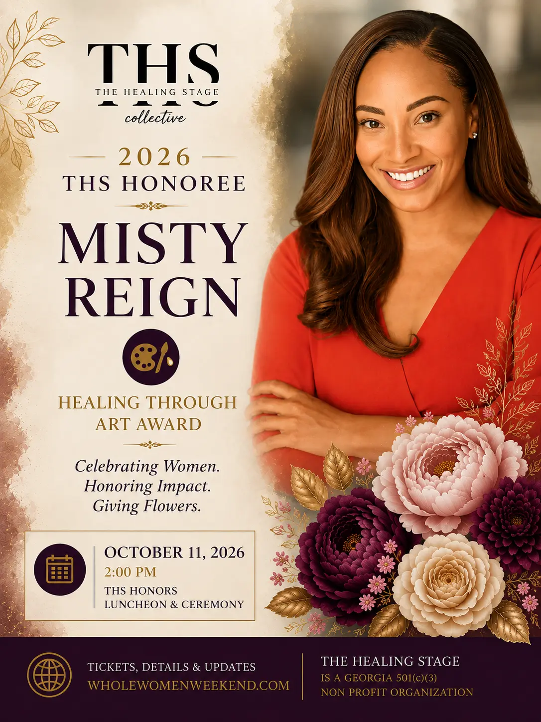 Misty Reign, 2026 THS Honoree — Healing Through Art Award